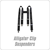 Alligator Clip Suspenders