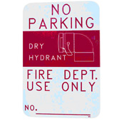 Dry Hydrant Signs